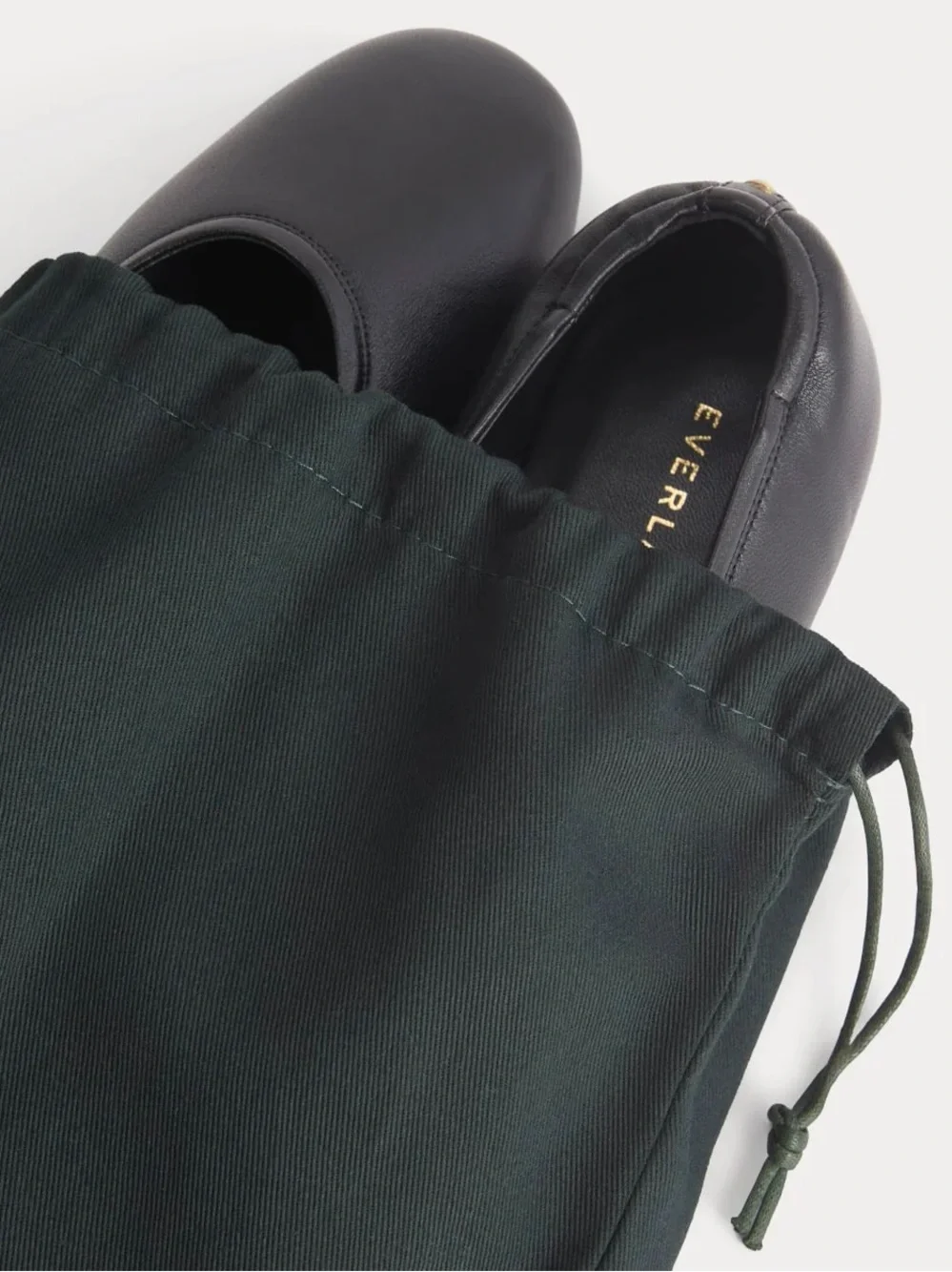 Brand New- Everlane Ballet Flat in Black Leather 🖤✨ - Picture 8 of 14